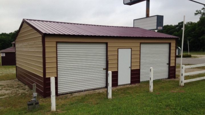 Vertical Roof Side Entry Garage Kit