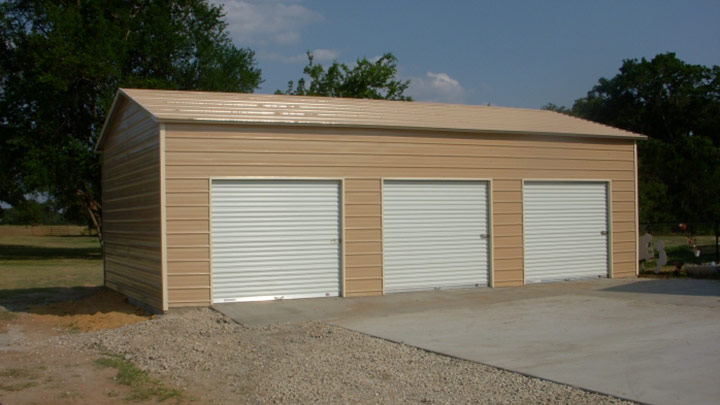 Boxed Eave Roof Garage