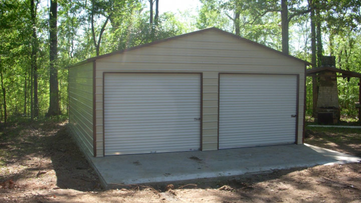 Boxed Eave Front Entry Garage