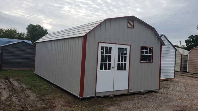 14x30 Country Barn with vertical sides